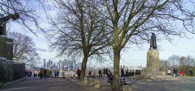 Greenwich Park in winter